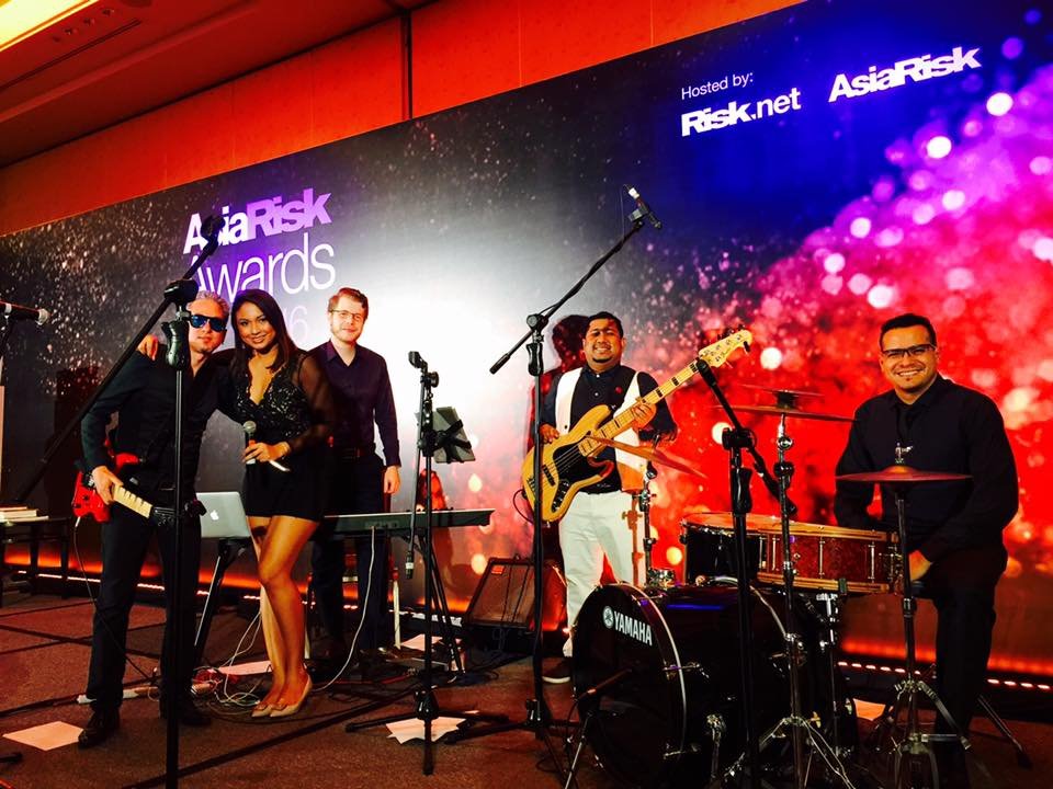 The Project Band Singapore — AsiaRisk Awards corporate event performance